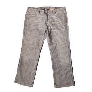 Monarchy Collection Mens‎ 40x30 Black Distressed Y2K Denim Baggy Jeans